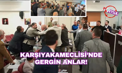 Karşıyaka'da Meclis gerilimli anlar yaşandı...  Oturum sonlandırıldı