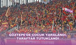 Göztepe-Hatayspor maçı sonrası tribünde yaralanma: 1 taraftar tutuklandı