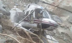 Hindistan'da helikopter düştü: 5 ölü, 2 yaralı!