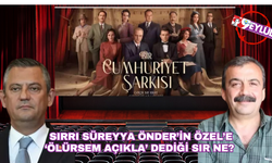 Özgür Özel, Sırrı Süreyya Önder'in kendisine emanet ettiği sırrı açıkladı
