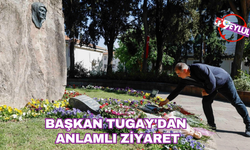 Başkan Tugay'dan anlamlı ziyaret