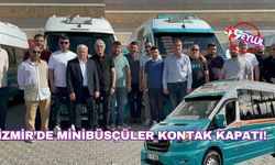 İzmir’de minibüsçülerden kontak kapatma eylemi: “Haksız ceza kesiliyor”