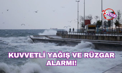 Türkiye’de kuvvetli yağış ve rüzgar alarmı!