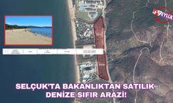 Bakanlıktan satılık denize sıfır arazi!