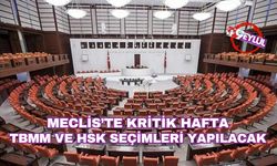Meclis'te kritik hafta: TBMM, RTÜK ve HSK seçimleri yapılacak