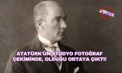 Atatürk'ün stüdyo fotoğraf çekiminde, videosu da olduğu ortaya çıktı!