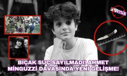 Bıçak suç sayılmadı! Ahmet Minguzzi davasında yeni gelişme!
