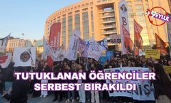 Tutuklanan öğrenciler serbest bırakıldı