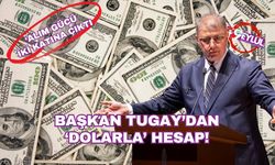 Başkan Tugay'dan grevdeki işçilere dolarla hesap!
