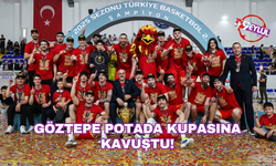 Göztepe potada kupasına kavuştu!