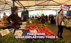TÜİK'e göre Nisan enflasyonı %3