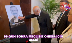 Sırrı Süreyya Önder için Meclis’te anma: Devlet Bahçeli 99 gün sonra Meclis’te