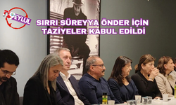 Sırrı Süreyya Önder için taziyeler kabul edildi