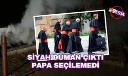 Siyah duman çıktı, papa seçilemedi!