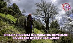 Efeler Yolu’nda ilk maraton heyecanı: 6 ülke 256 sporcu