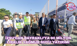 İZSU’dan Bayraklı’ya 80 milyon liralık yağmur suyu yatırımı