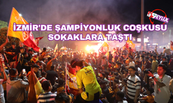 İzmir'de şampiyonluk coşkusu