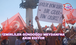 İzmirliler Gündoğdu Meydanı’na akın ediyor