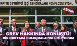 Özel grev hakkında konuştu: Bir noktada buluşmalarını umuyorum
