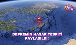 Ege Denizi'nde 6 büyüklüğünde deprem: Hasar tespiti paylaşıldı!