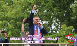 Özgür Özel: Milletin getirdiğini millet götürür
