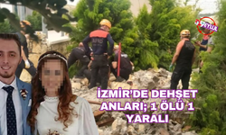 İzmir'de dehşet anları!