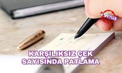 Karşılıksız çek sayısında patlama