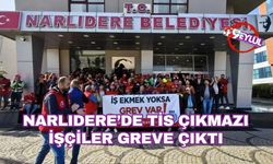 Narlıdere’de TİS çıkmazı: İşçiler hayatı durdurdu