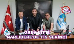Grev bitti: Narlıdere'de TİS sevinci