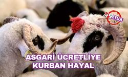 Asgari ücretliye kurban hayal