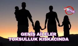 Geniş aileler yoksulluk kıskacında