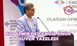 SDD İzmir'de Cengiz Onur güven tazeledi