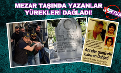 Katilin katlettiği çocuğunun mezar taşında yazanlar yürekleri dağladı!