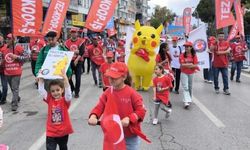 Saraçhane'de gündem olan Pikachu şimdi de 1 Mayıs alanında
