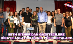 Seth Gitner'dan gazetecilere hikaye anlatıcılığının püf noktaları!