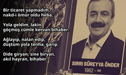 Sırrı Süreyya Önder’in mezarına yazılacak şiir