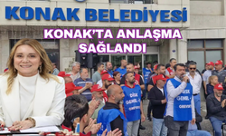 Konak'ta mutlu son... Grev sona erdi