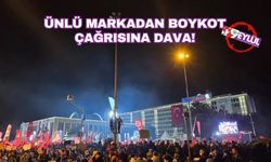 Ünlü markadan boykot çağrısına dava!