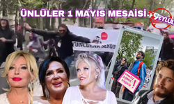 Ünlülerin 1 Mayıs mesaisi... Kimi meydanda, kimi sosyal medyada