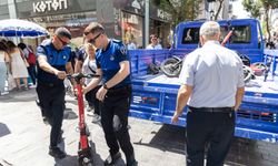 Yaya yollarında scooter ve motora geçit yok