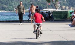 Yasak olmasına rağmen denize girdiler