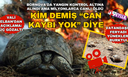 Bornova Yakaköy’de vatandaşlar tahliye ediliyor da ya diğerleri...