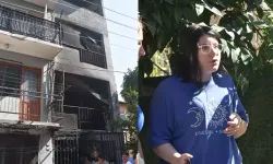 İzmir'de 3 katlı binada yangın paniği; Defne'yi mahalleli kurtardı