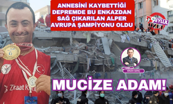 İzmir depreminde enkaz altından çıkarılan Alper Öztürk Avrupa Şampiyonu oldu