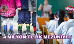 4 milyon TL’lik mezuniyet