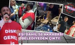 Herkes bu tartışmayı seyretti: Eşi dahil 58 akrabası belediyeden çıktı