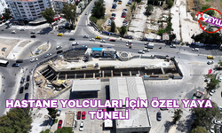 Hastane yolcuları için özel yaya tüneli yapılıyor