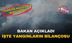 Türkiye alevlerle boğuşuyor: Bakan Yumaklı açıkladı, 2 günde 150 orman yangını!