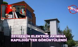 Manisa Büyükşehir Belediye Başkanı Zeyrek'in elektrik akımına kapıldığı yer görüntülendi