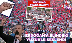 On binler İmamoğlu için toplandı... Özel yüzükle seslendi